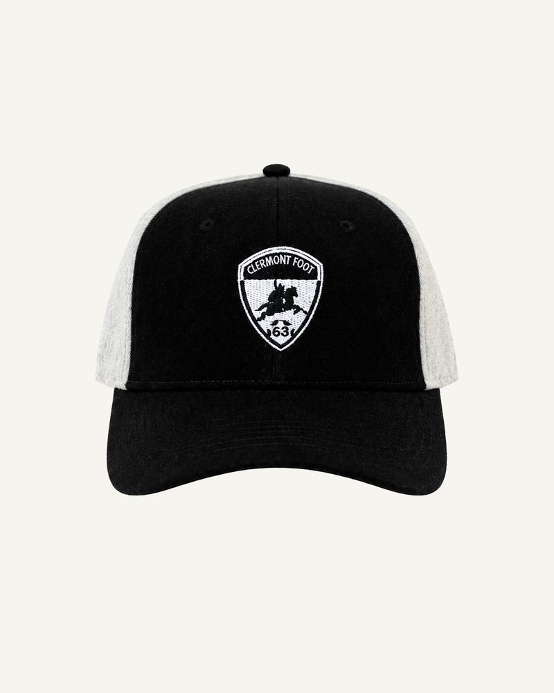 Casquette noire et grise