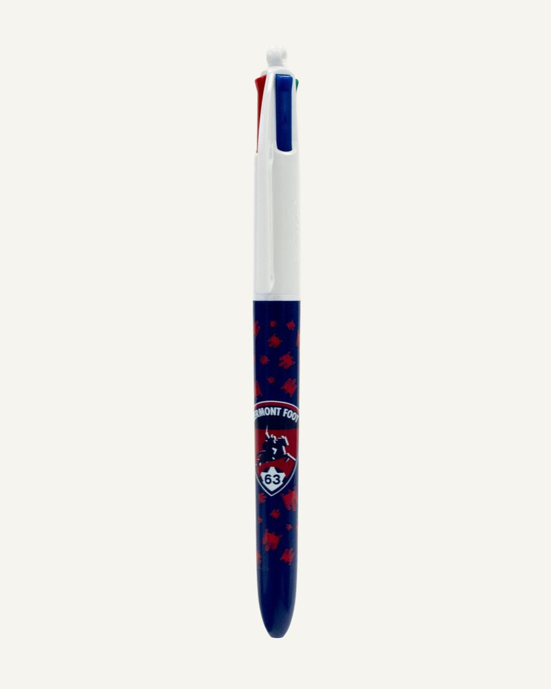 Stylo 4 couleurs BIC bleu CF63