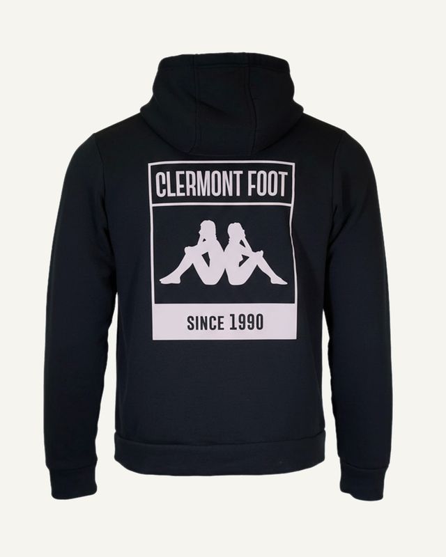 Sweat noir et rose ADULTE CF63 x Kappa