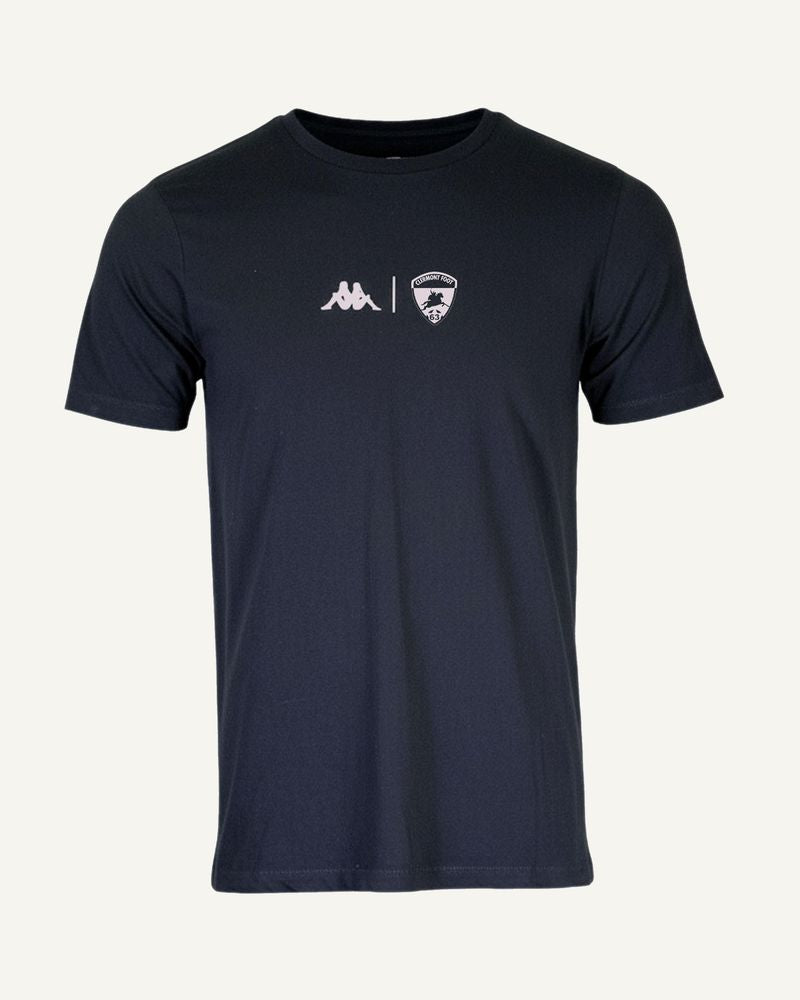 T-shirt noir et rose ENFANT CF63 x Kappa